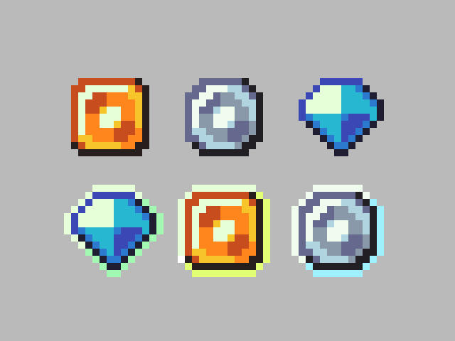 Pixel sprites (2024)