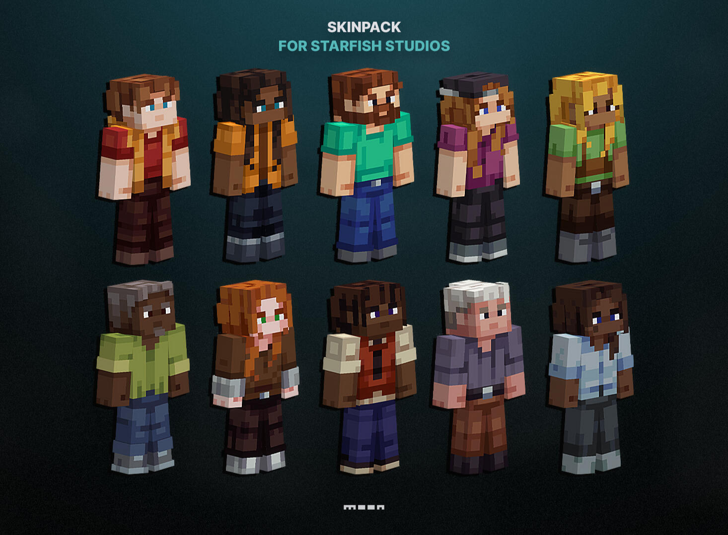 Skinpack for "Morph into Anything" by Starfish Studios (2023)